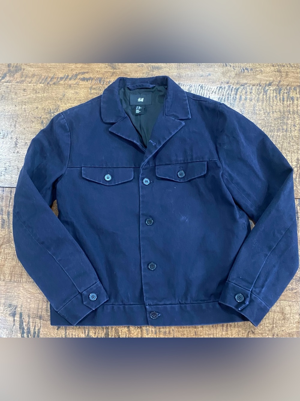 H&M Navy Utility Jacket – Men’s size 36R (Small)